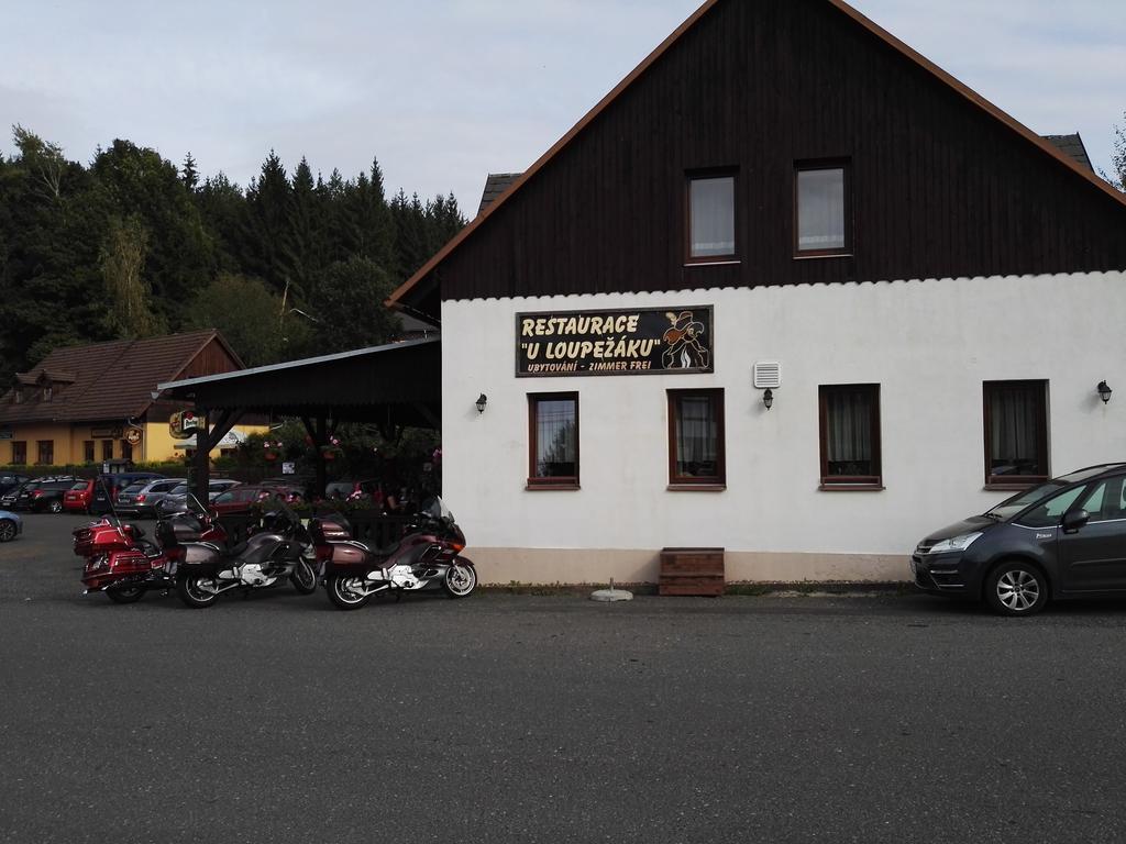 Pension U Loupezaku Hotel Jetřichovice Eksteriør billede